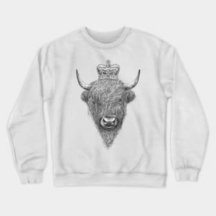 The King Highland Bull Crewneck Sweatshirt